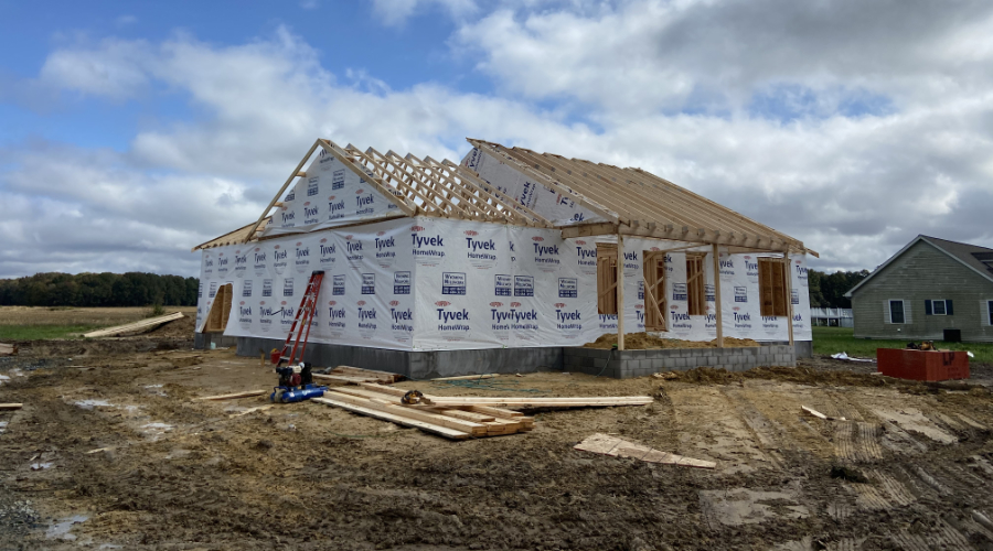 New Home Contruction, Seely Homes, Delaware