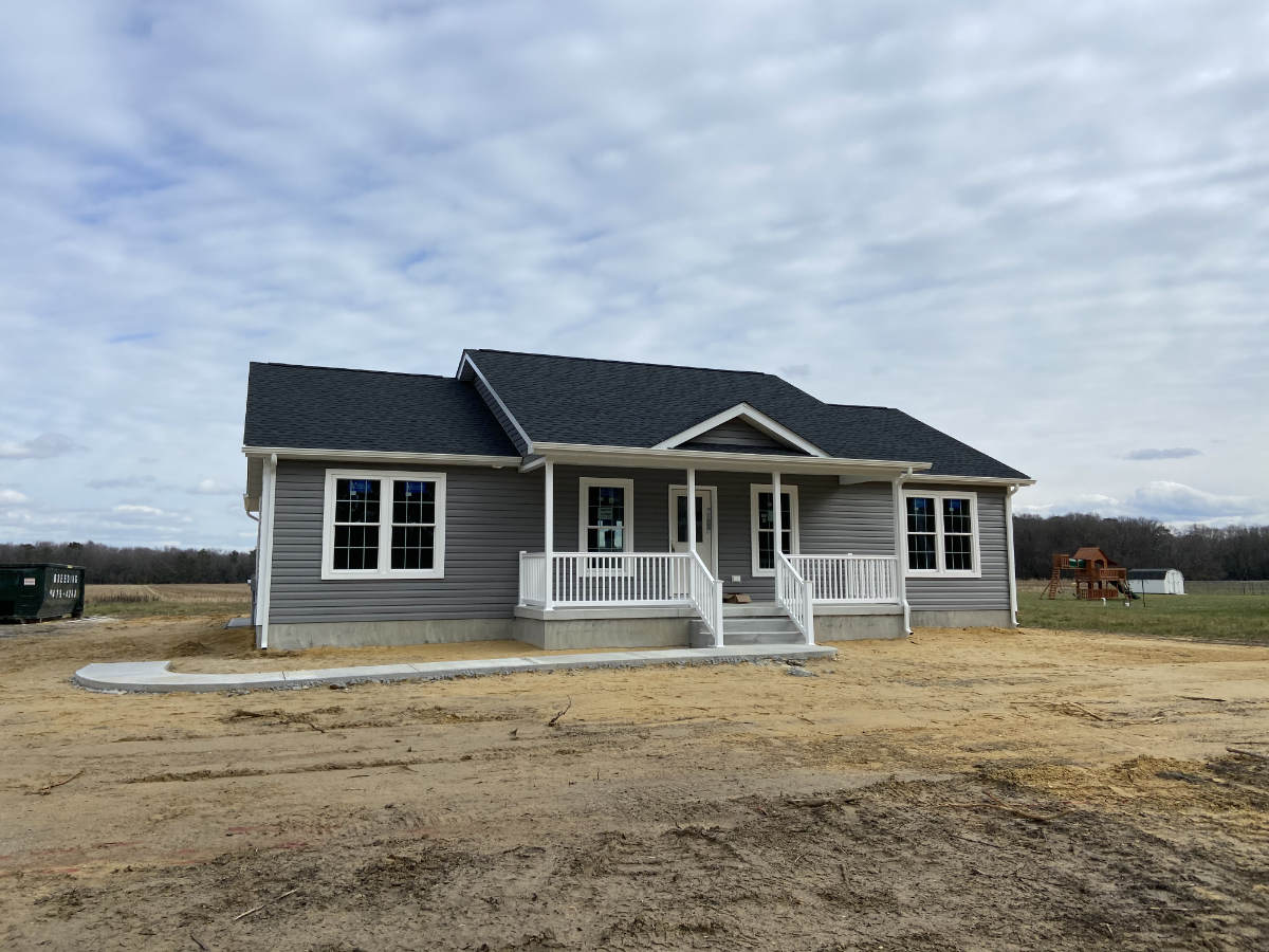 New home construction, Seely Homes, Delaware
