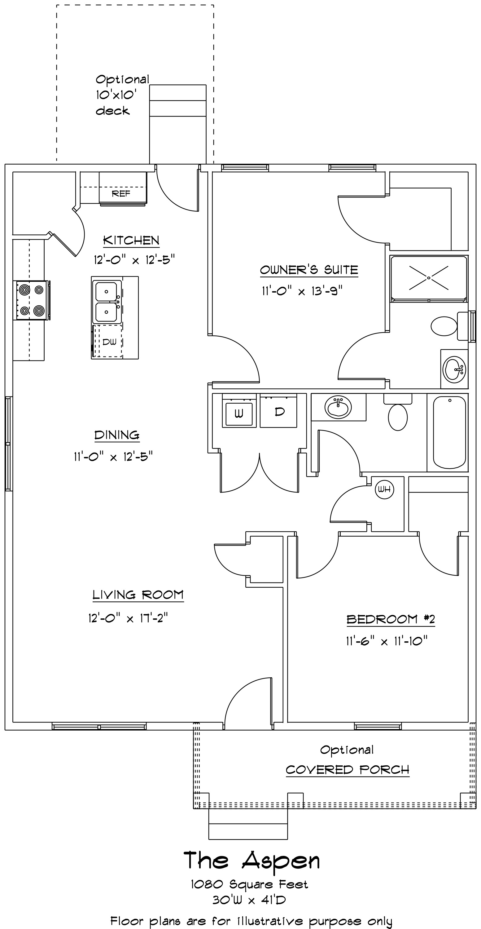 The Aspen Floor plan by Seely Homes, Delaware