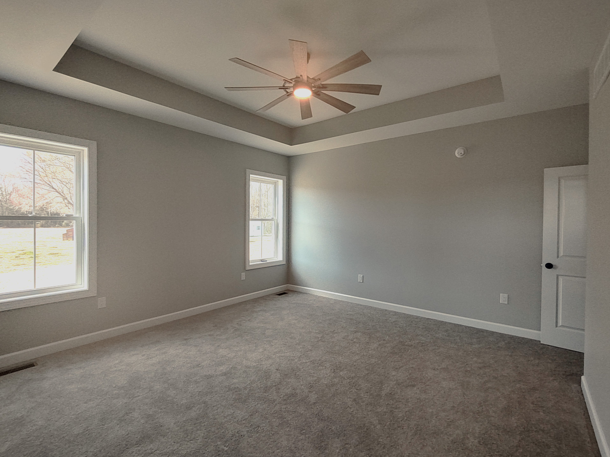 Tray Ceiling Bedroom, Seely Homes