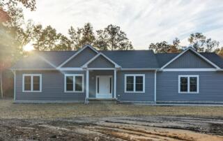 A Custom Colonial-Ranch Style Home in Harrington, Del. built by Seely Homes, LLC. serving Kent and Sussex Counties with custom home-building