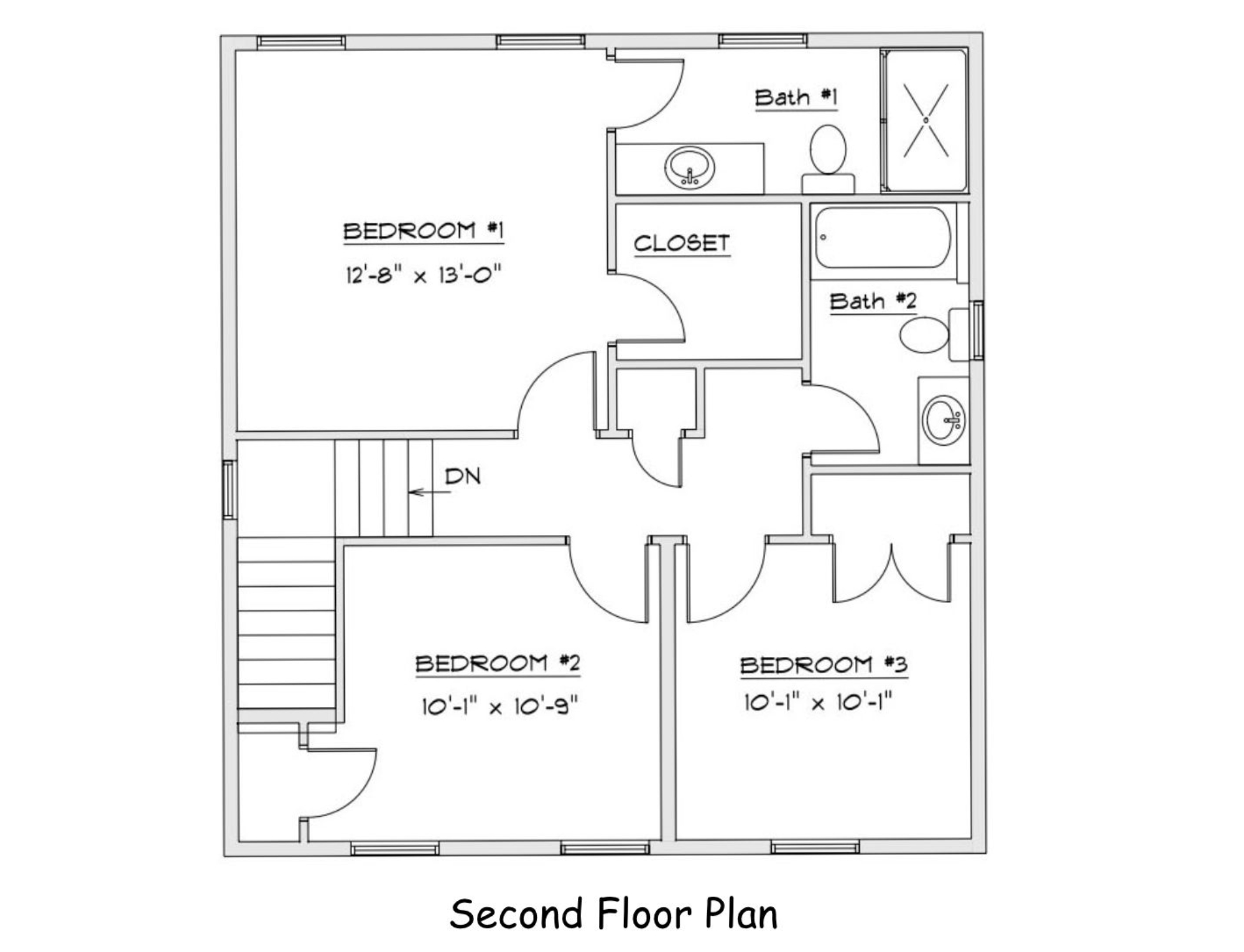 The Cypress Second Floor Plan